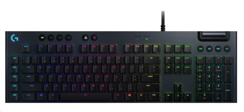 Logitech G815 RGB/Drôtová USB/US-Layout/Čierna