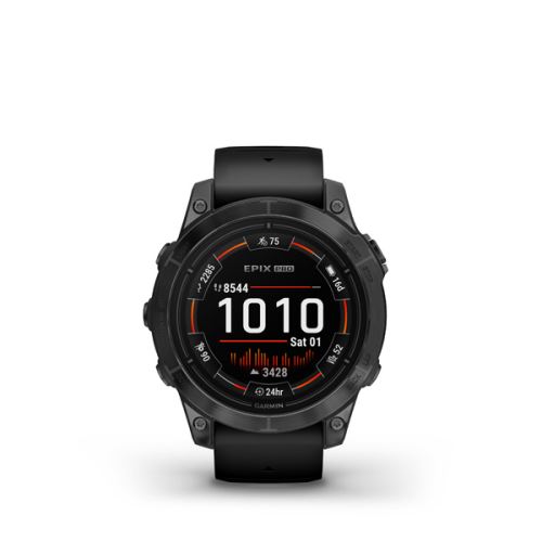 Garmin epix Pro (g2), 47mm, Slate Gray, Black band