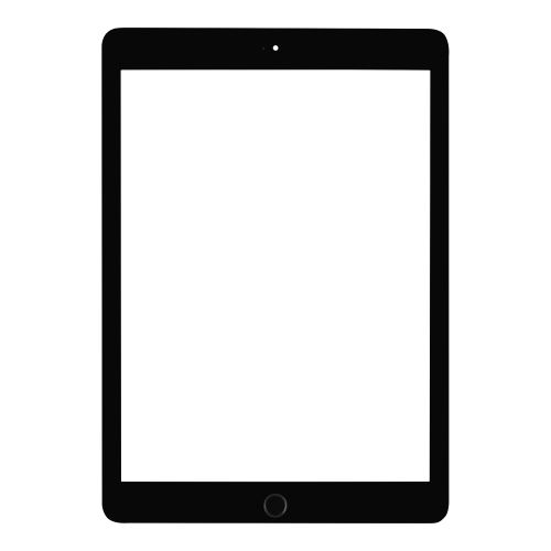 iPad 5 2017 a iPad Air Dotyková Deska Black
