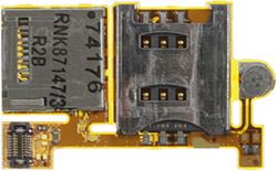 Sony Ericsson W880i flex čítačky M2 a SIM