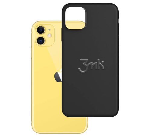 3mk ochranný kryt Matt Case pre Apple iPhone 11, černá
