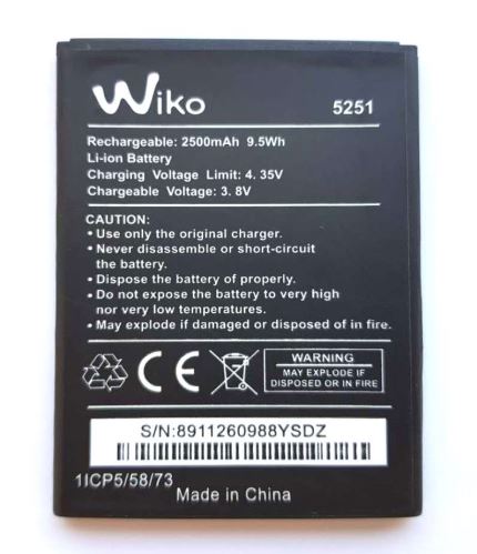 Wiko 5251 batéria
