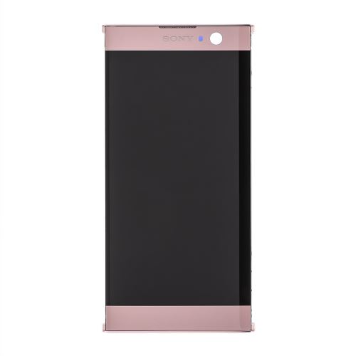 LCD displej + dotyk + predný kryt Sony H4113 Xperia XA2 Pink (Service Pack)