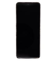 LCD displej + dotyk + predný kryt Samsung F721 Galaxy Z Flip 4 5G Pink (Service Pack)