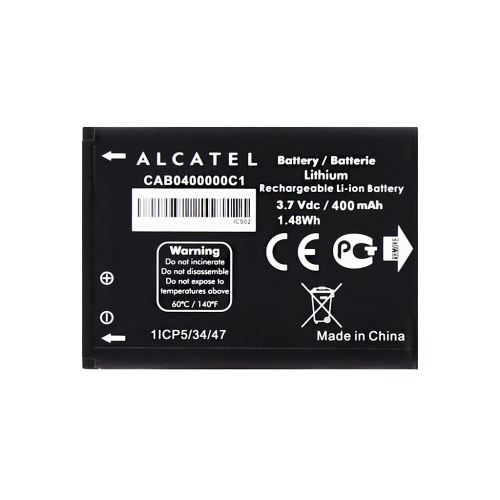 CAB0400000C1 Alcatel batéria 400mAh Li-Ion (Bulk)