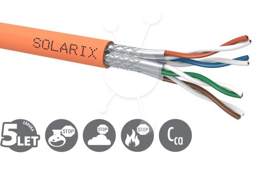 Instalační kabel Solarix CAT7 SSTP LSOH 500m