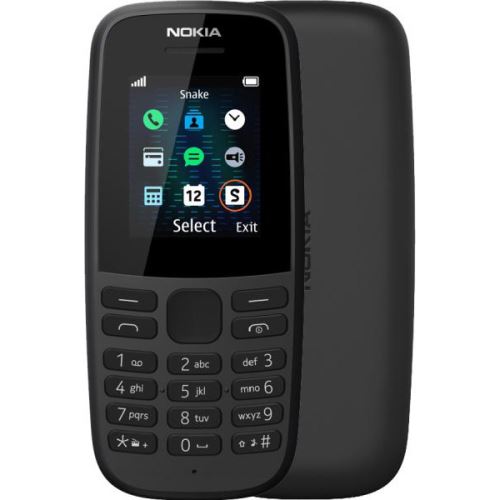 Nokia 105 (2019) Single SIM (TA-1203) Black