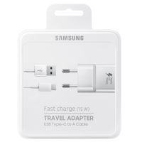 EP-TA20EWE Samsung nabíjačka s USB-C káblom White (15W)