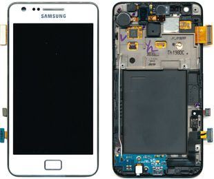 LCD displej + dotyk Samsung N7000 Note White