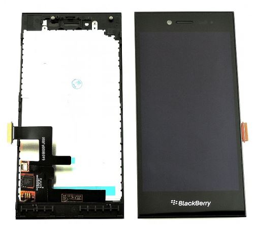 Blackberry Leap predný kryt + lcd displej + dotyk Black