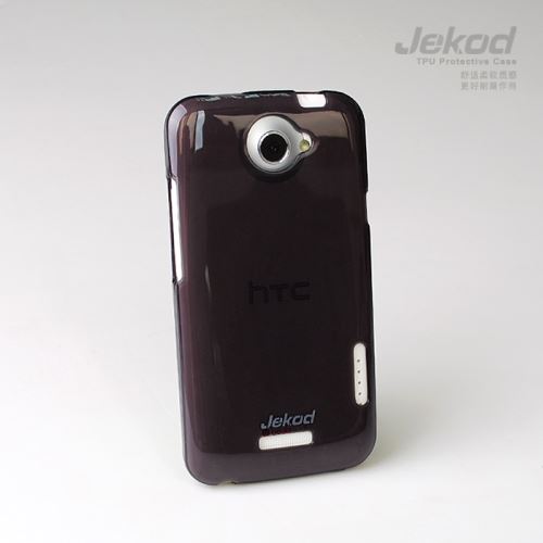 JEKOD TPU ochranné puzdro Black pre HTC ONE X