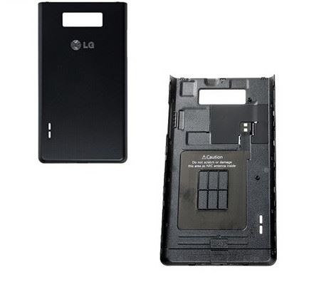 LG P700 Optimus L7 kryt batérie čierny