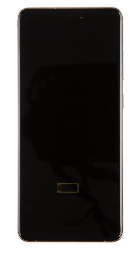 LCD displej + dotyk + predný kryt + přední Kamera Samsung G988 Galaxy S20 Ultra White (Service Pack)