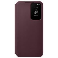EF-ZS901CEE Samsung Clear View Cover pre Galaxy S22 Burgundy