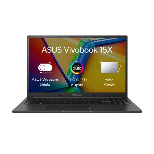 ASUS Vivobook 15X OLED/M3504YA/R5-7530U/15,6"/FHD/16GB/512GB SSD/RX Vega 7/W11H/Black/2R