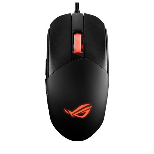 Asus ROG Strix Impact III/Herná/Optická/Pre pravákov/12 000 DPI/Drôtová USB/Čierna