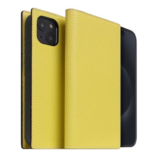SLG Design puzdro D8 Neon Full Grain Leather Diary pre iPhone 15 Plus