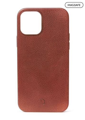Decoded kryt Leather Backcover MagSafe pre iPhone 12 mini - Brown