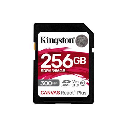 256GB SDXC UHS-II Kingston U3 V90 300R/260W