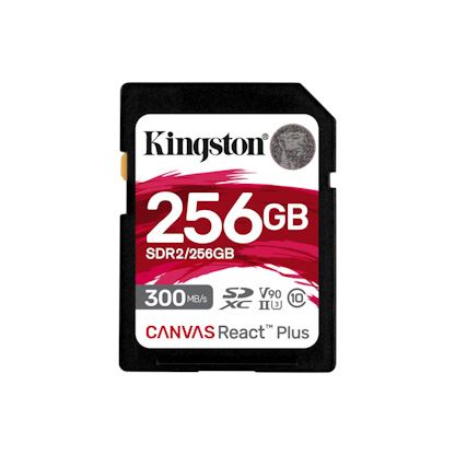 Kingston Canvas React Plus/SDHC/256 GB/300 MBps/UHS-II U3 ??/ Class 10