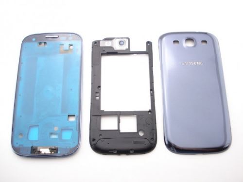 Samsung i9300 kompletný kryt modrý