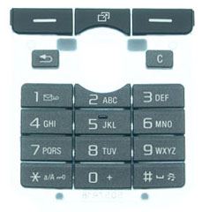 SonyEricsson K750 klávesnica čierna SWAP