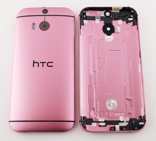 HTC One M8 zadný kryt batérie rúžový (Pink)