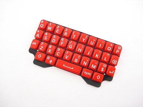 Blackberry Q5 klávesnice červená