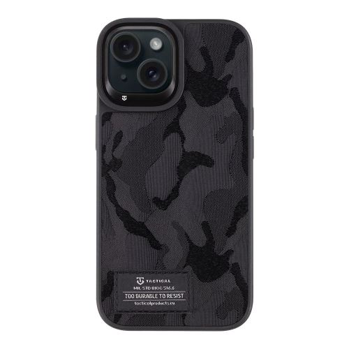 Tactical Camo Troop Kryt pre Apple iPhone 15 Black