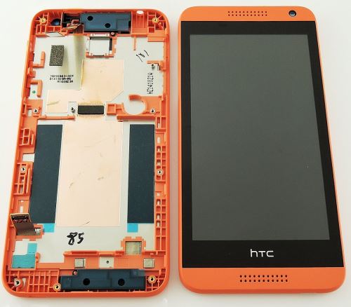 LCD displej + dotyk + predný kryt Orange HTC Desire 610 (Service Pack)