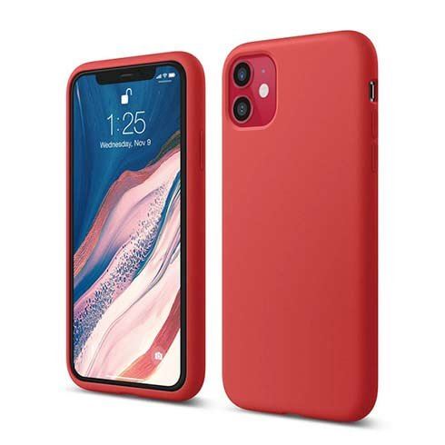 Elago kryt Silicone Case pre iPhone 11 - Red