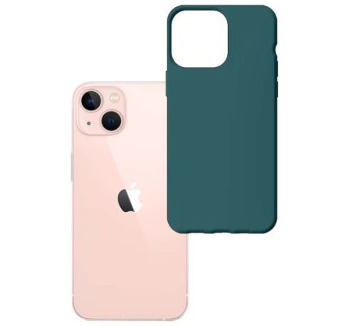 3mk ochranný kryt Matt Case pre Apple iPhone 14, lovage/tmavě zelená
