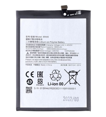 BN46 Xiaomi batéria 4000mAh (OEM)