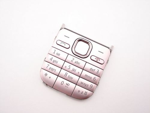 Nokia C2-01 klávesnica rúžová