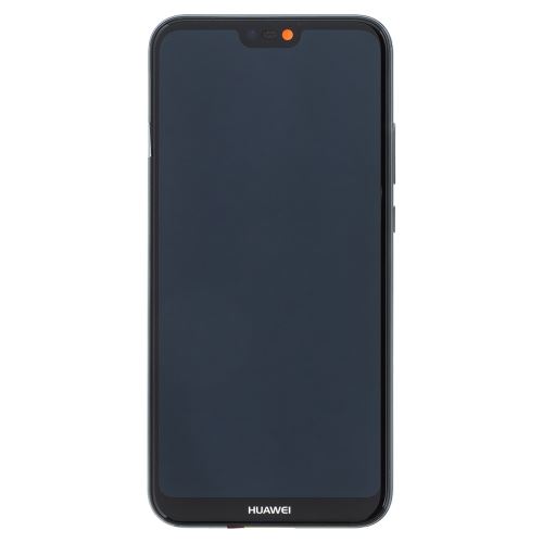 Huawei P20 Lite LCD displej + dotyk + predný kryt Black (Service Pack)