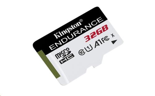 32GB microSDHC Kingston Endurance CL10 A1 95R/45W bez adapteru