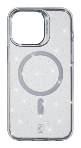 Cellularline Sparkle Mag s podporou Magsafe pre Apple iPhone 15 Pro, číry