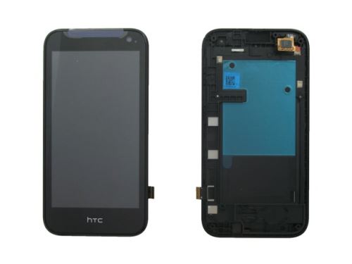 LCD displej + dotyk + predný kryt Blue HTC Desire 310 (Service Pack)