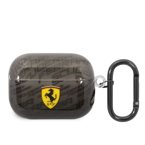Ferrari Gradient Allover puzdro pre Airpods Pro Black