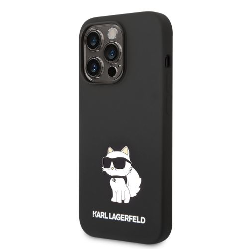 Karl Lagerfeld Liquid Silicone Choupette NFT Zadní Kryt pro iPhone 14 Pro Max