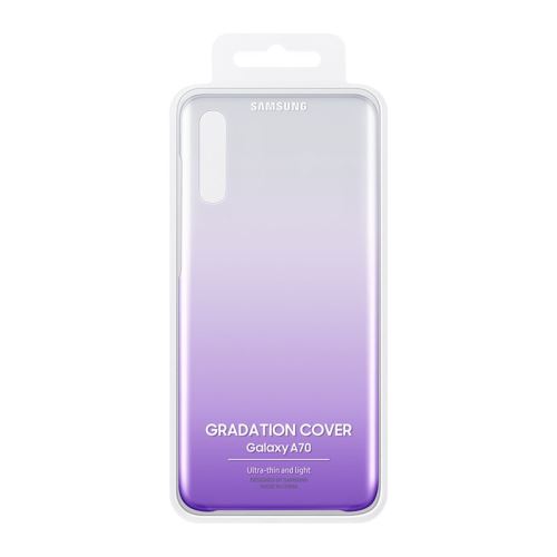 EF-AA705CVE Samsung Gradation kryt pre Galaxy A70 Violet (EU Blister)