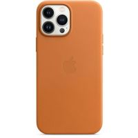 MM1L3ZM/A Apple Kožený Kryt vč. MagSafe pre iPhone 13 Pro Max Golden Brown (Pošk. Balení)