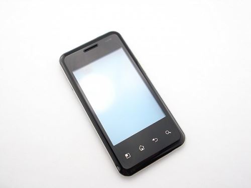 LG E720 predný kryt + dotyk čierny