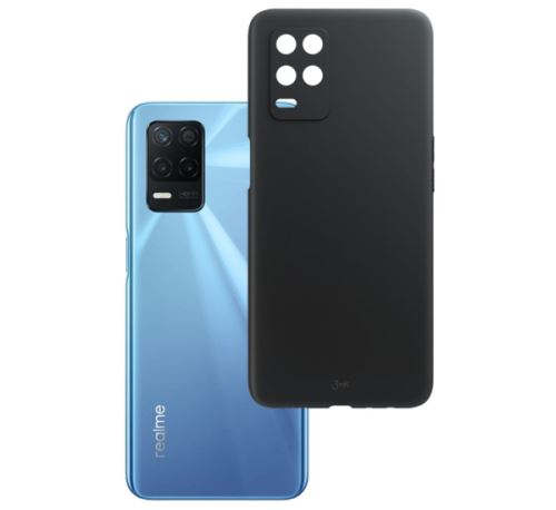 3mk ochranný kryt Matt Case pre Realme 8 5G, černá