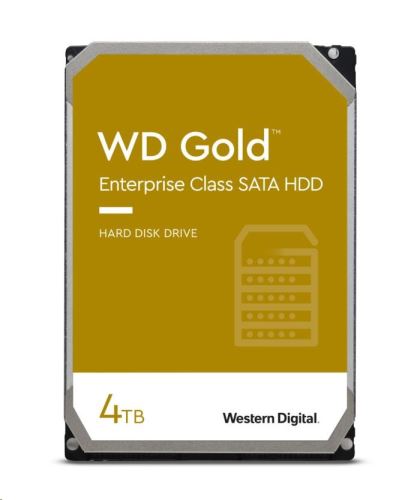 WD Gold/4TB/HDD/3.5"/SATA/7200 RPM/5R
