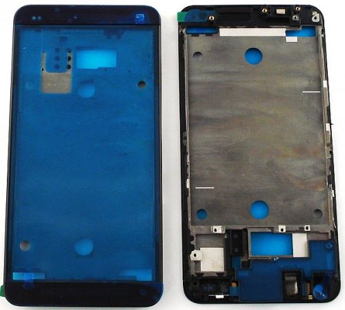 HTC One Dual SIM (802w) predný kryt čierny