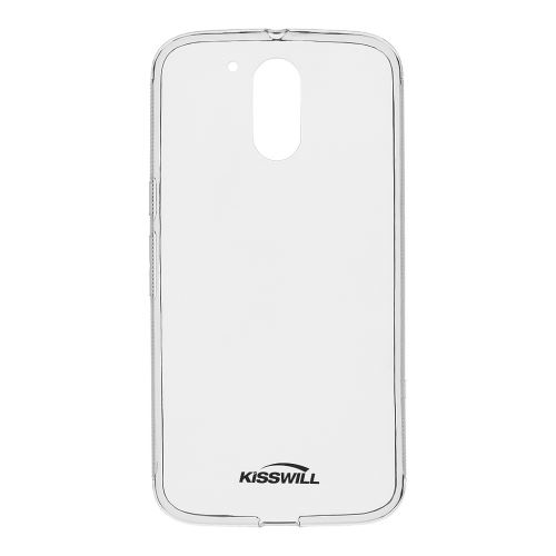 Kisswill TPU puzdro Transparent pre Motorola G4 Plus