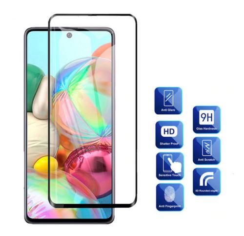 Samsung A71,M51,Xiaomi Poco F3,Note 10 Lite, 5D+ tvrzené sklo
