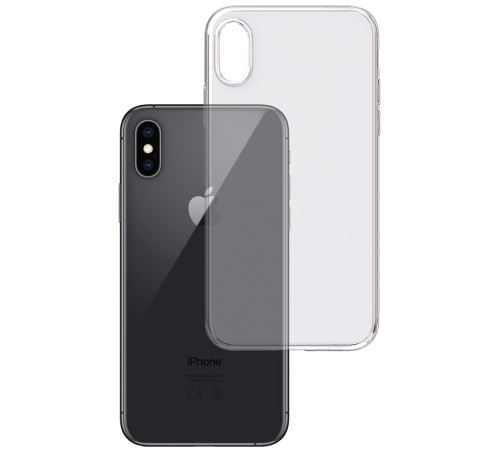 3mk ochranný kryt Clear Case pre Apple iPhone Xs Max, čirý