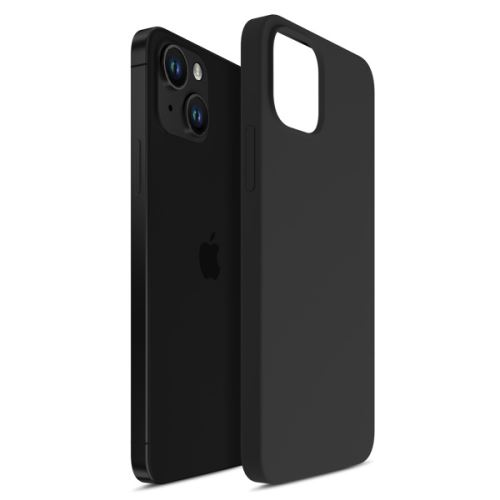 3mk ochranný kryt Hardy Silicone MagCase pre Apple iPhone 13, černá